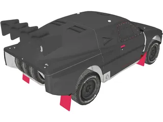 Nissan Pickup Dakar 3D Model