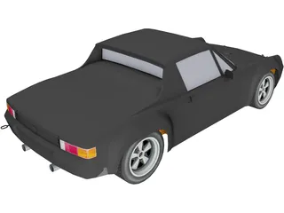 Porsche 914 GT 3D Model