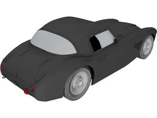 Austin Healey 3000 GT 3D Model