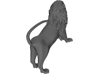 Lion 3D Model