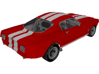Ford Mustang Fastback (1965) 3D Model