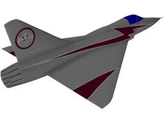 Dassault Mirage 3D Model