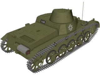 Panzer I 3D Model