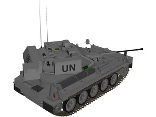 FV 107 3D Model