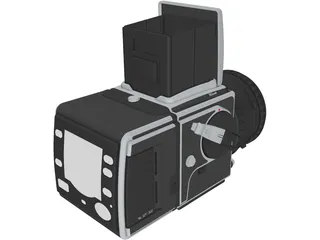 Hasselblad 503cw 3D Model