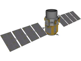 Satellite Calipso 3D Model