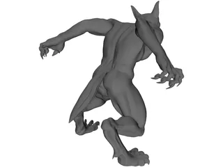 Werewolf 3D Model