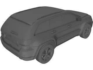 Jeep Grand Cherokee (2011) 3D Model