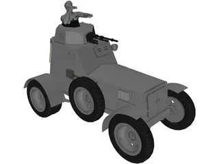 Wz.34 3D Model