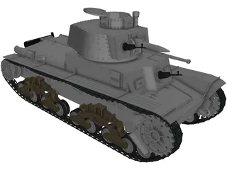 Pzkfw 35(t) 3D Model