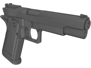 OPS-M.R.P Cal.45 Pistol 3D Model