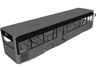 Van Hool A300 Bus Body 3D Model
