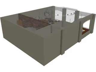 Mi Pancito Bakery 3D Model