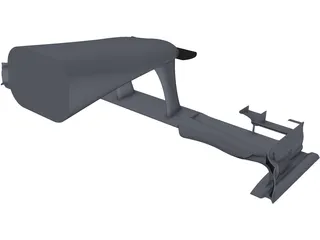 F1 Front Wing 3D Model