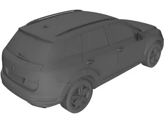 Volkswagen Touareg (2010) 3D Model