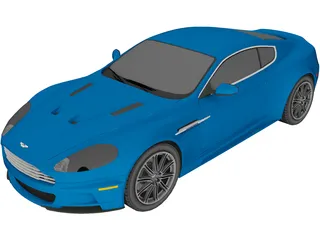 Aston Martin DBS 3D Model