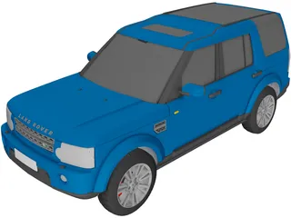Land Rover Discovery 4 3D Model
