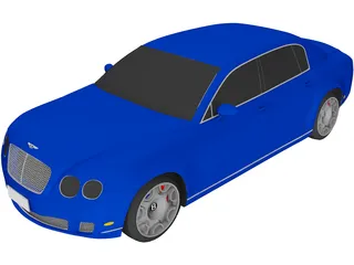 Bentley Continental Flying Spur 3D Model