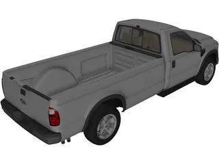 Ford F-250 3D Model