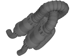 Artificial Heart 3D Model