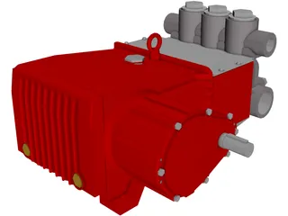 High Pressure Pump 3D Model