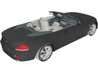 BMW 6-Series Convertible 3D Model