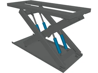 Scissor Lift 3D Model