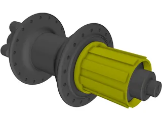 Brake Hub Hope MTB 3D Model