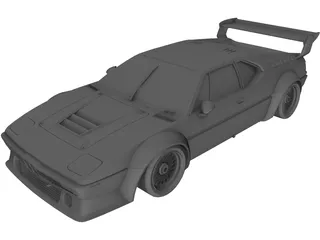 BMW M1 Procar 3D Model