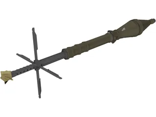 RPG7 3D Model