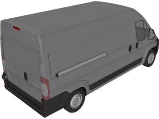 Peugeot Boxer 3D Model