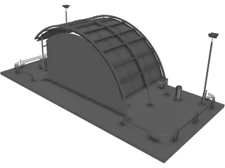 Building Compound 3D Model