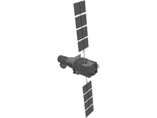 COROT Satellite 3D Model