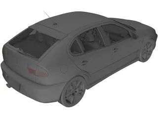 Seat Leon Cupra 3D Model