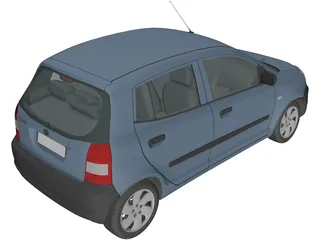 Kia Picanto 3D Model