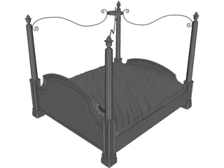 Bed 3D Model