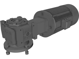 Reductor Motor 3D Model