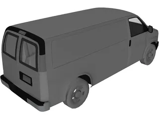 GMC Savana 3D Model