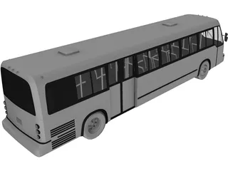 GMC RTS Bus 3D Model