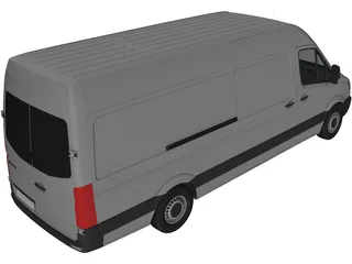 Mercedes-Benz Sprinter 311 CDI (2011) 3D Model