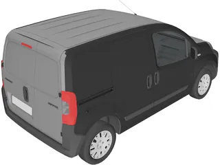 Peugeot Bipper (2010) 3D Model