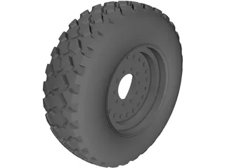 Tire 3D Model