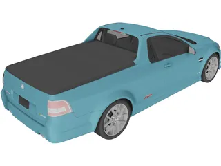 Holden Commodore Ute (2011) 3D Model