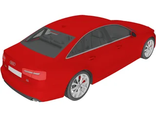 Audi A6 (2011) 3D Model