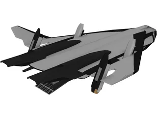 Avatar Space Shuttle 3D Model