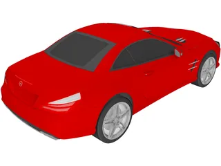 Mercedes-Benz SL R231 3D Model