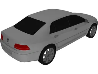 Volkswagen Phaeton (2010) 3D Model