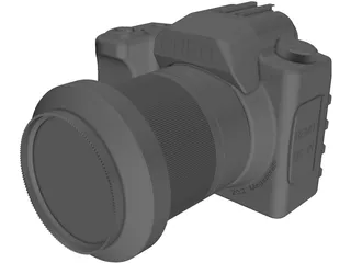 Sony Alpha 300 Camera 3D Model