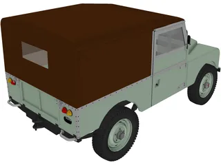 Land Rover Series I 3D Model