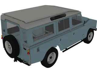 Land Rover Series III 109 3D Model